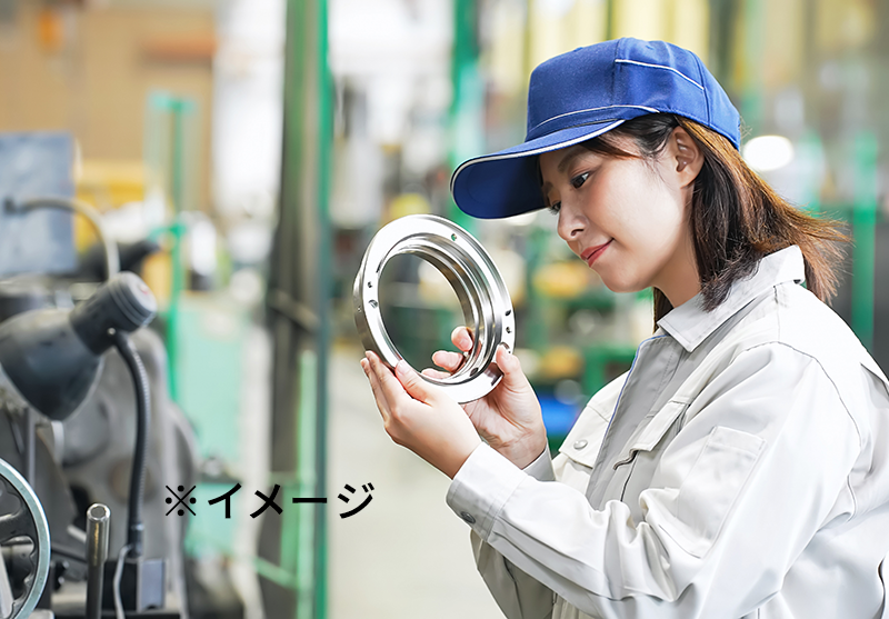 工場での会社紹介用スチール撮影