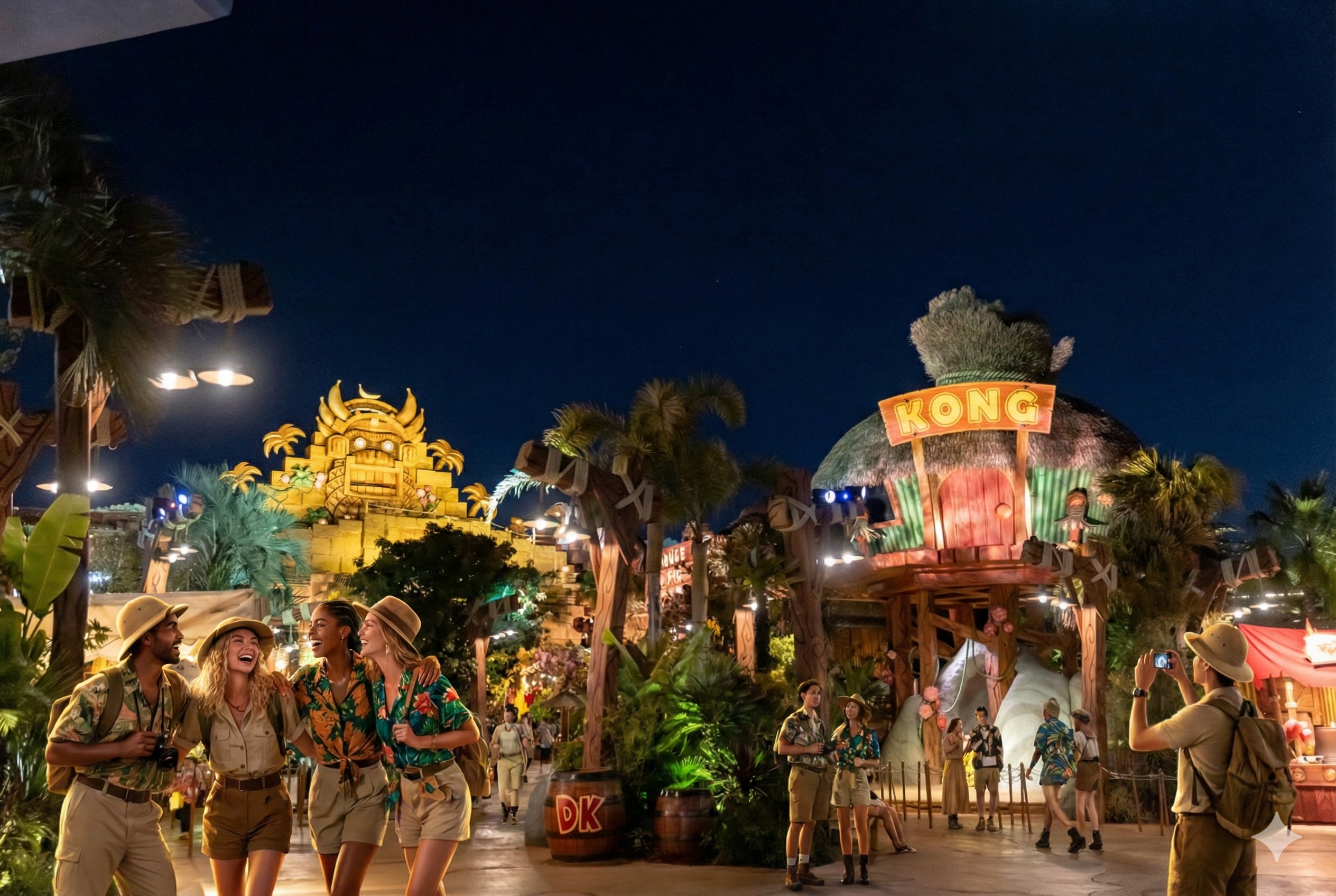 大阪テーマパークでの広報用スチール撮影