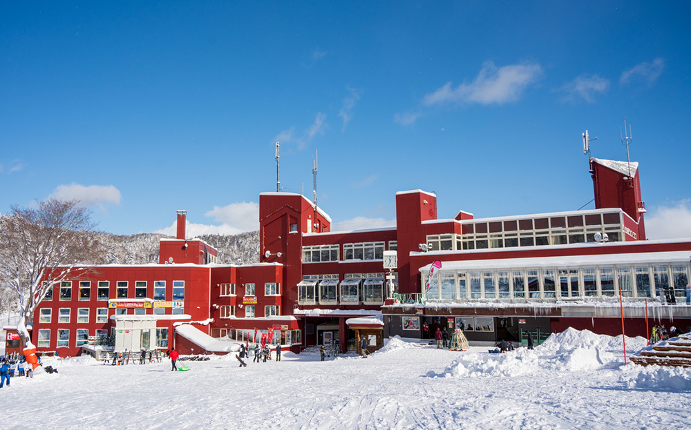 札幌国際スキー場の修学旅行イベントを撮影