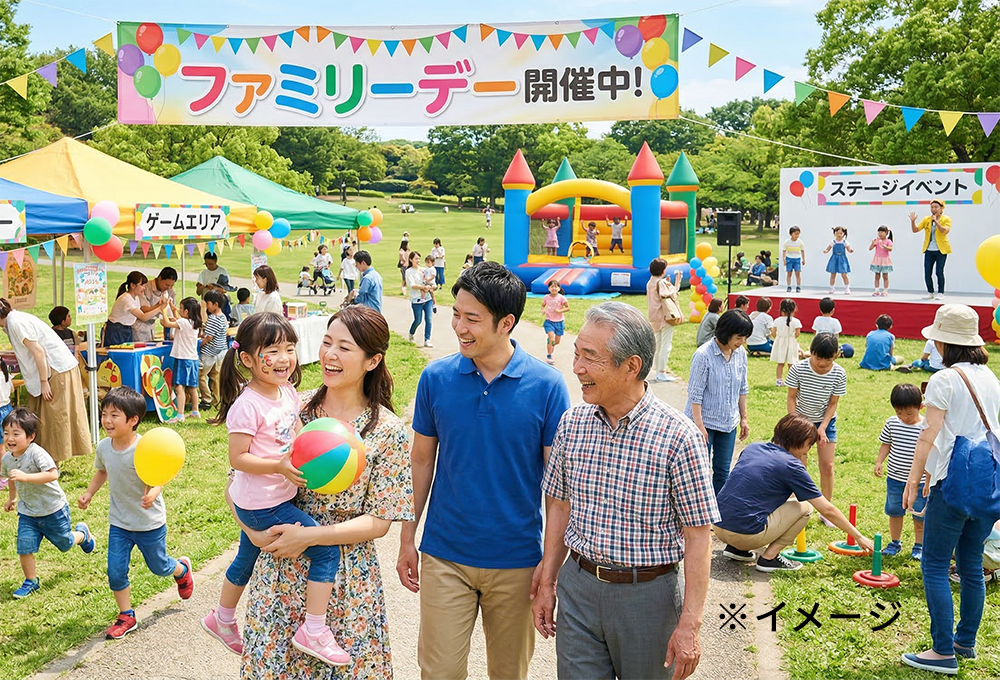 ファミリーデイのスナップ撮影