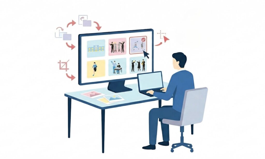 ホームページ用写真撮影の事前準備