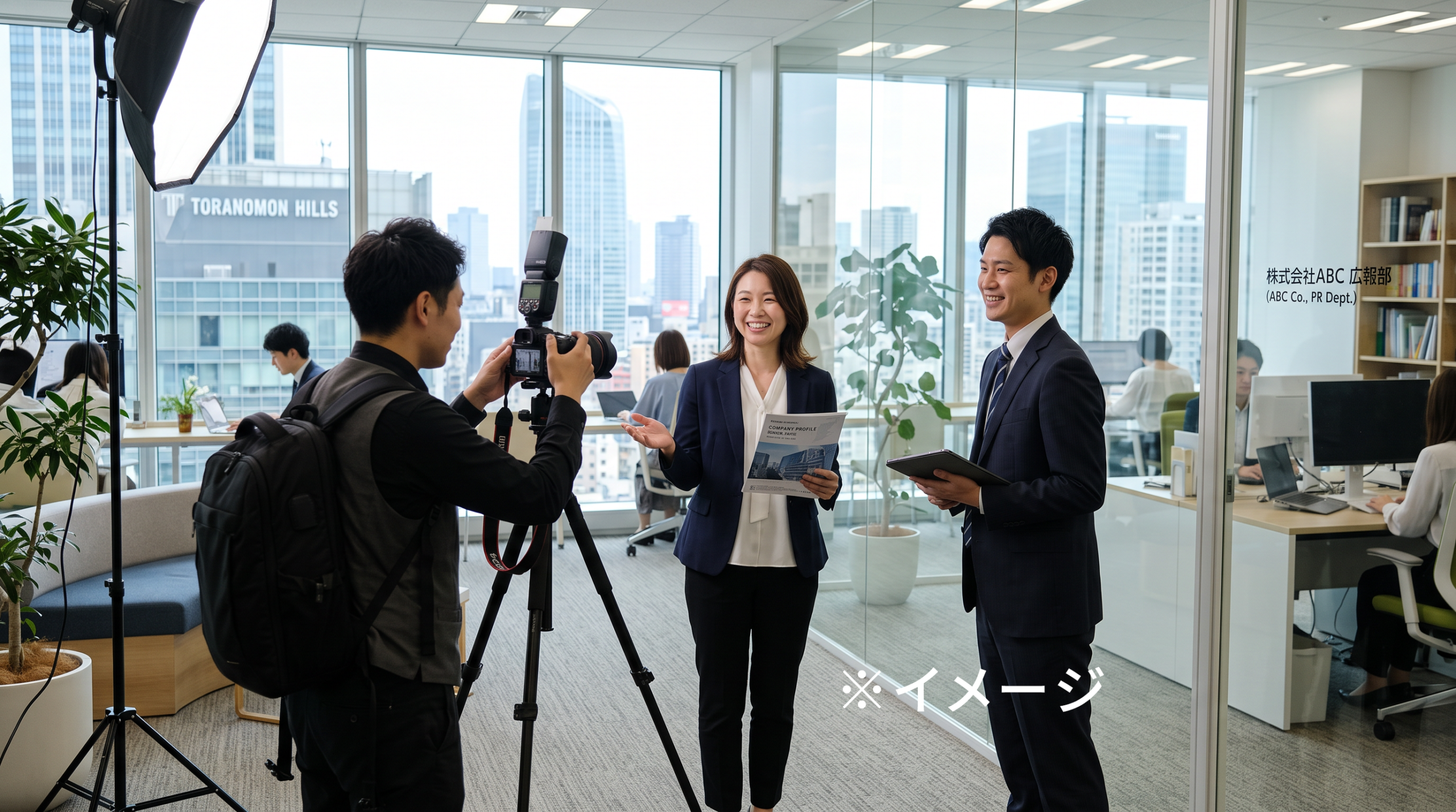 IT企業の採用サイト向けスチール写真をロケ撮影した事例